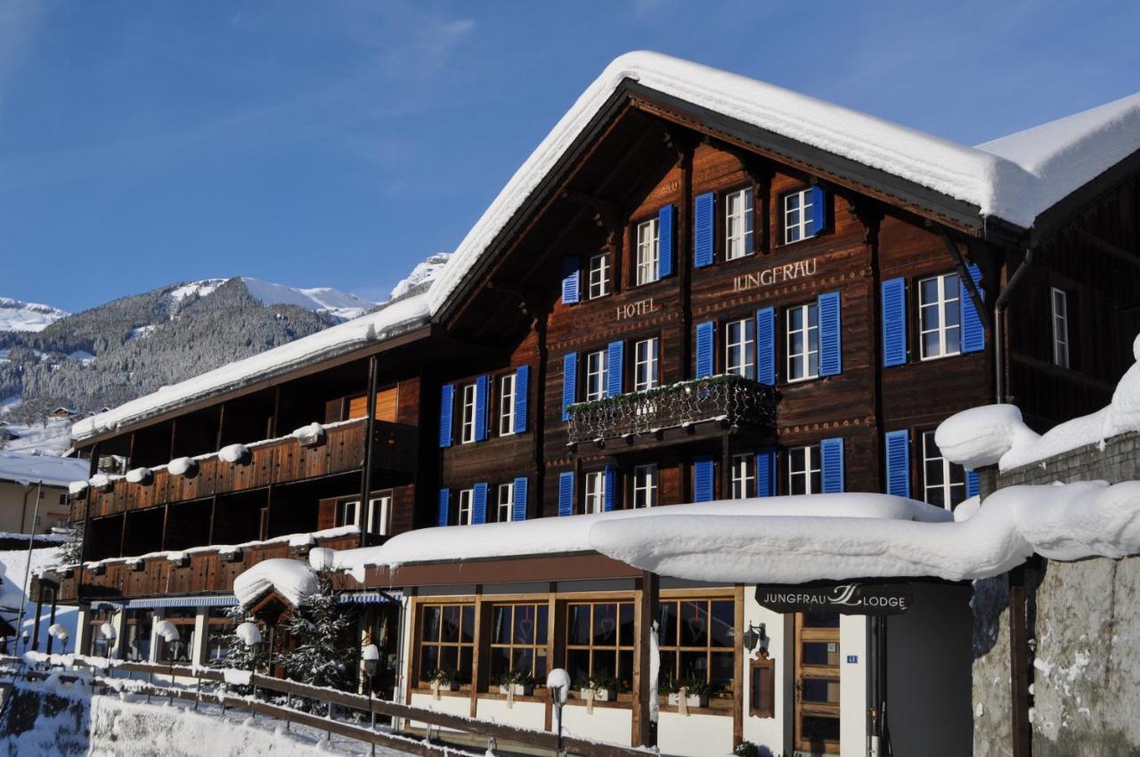 Apartment Jungfrau Lodge Grindelwald Exterior foto